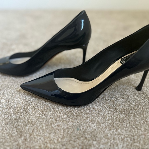 Christian Dior heels. Size 38. Navy blue. - Picture 5 of 6